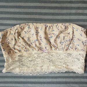 Urban Outfitters Cream bandeau